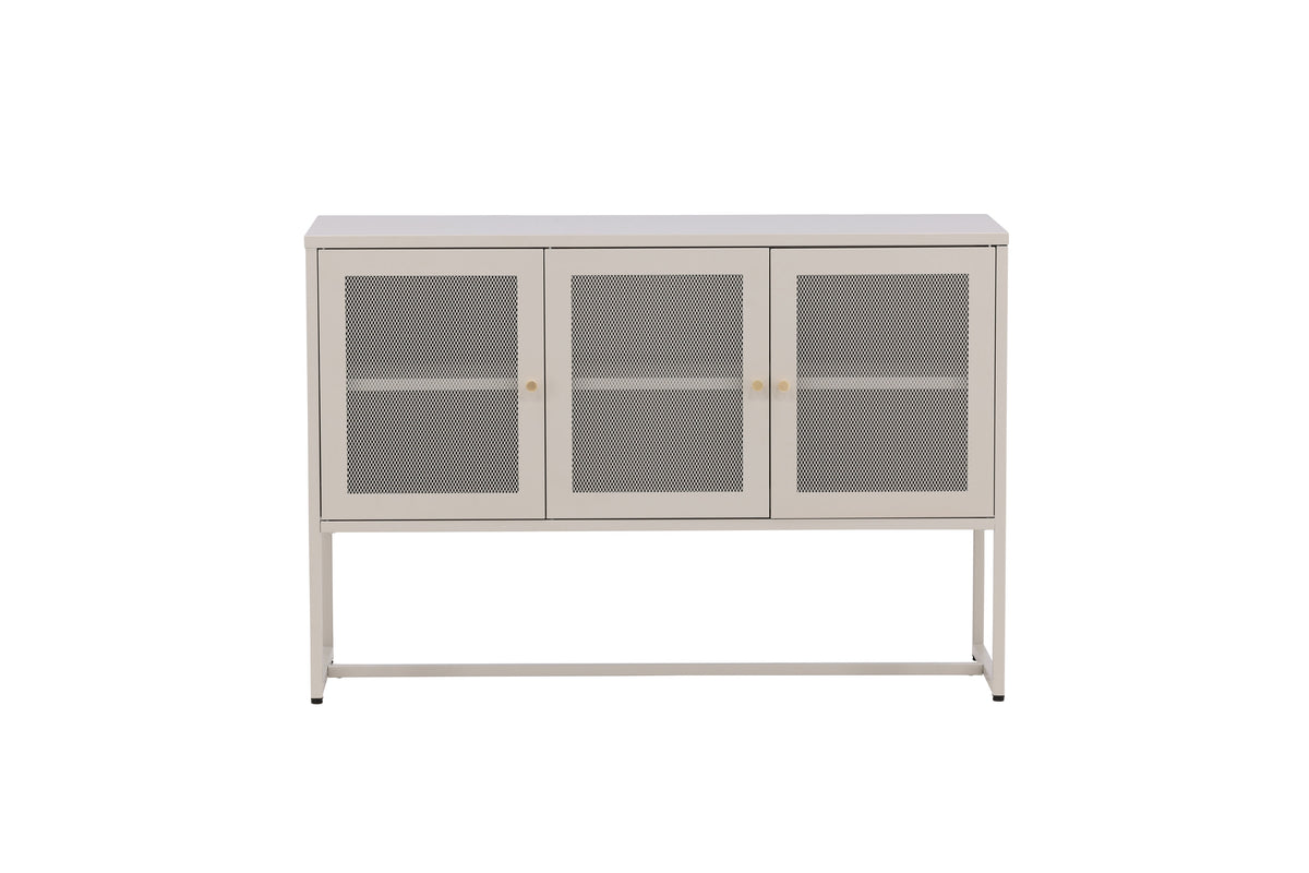 Malla skåp i beige stål