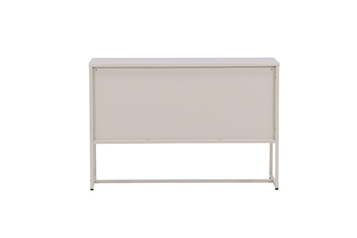 Malla skåp i beige stål