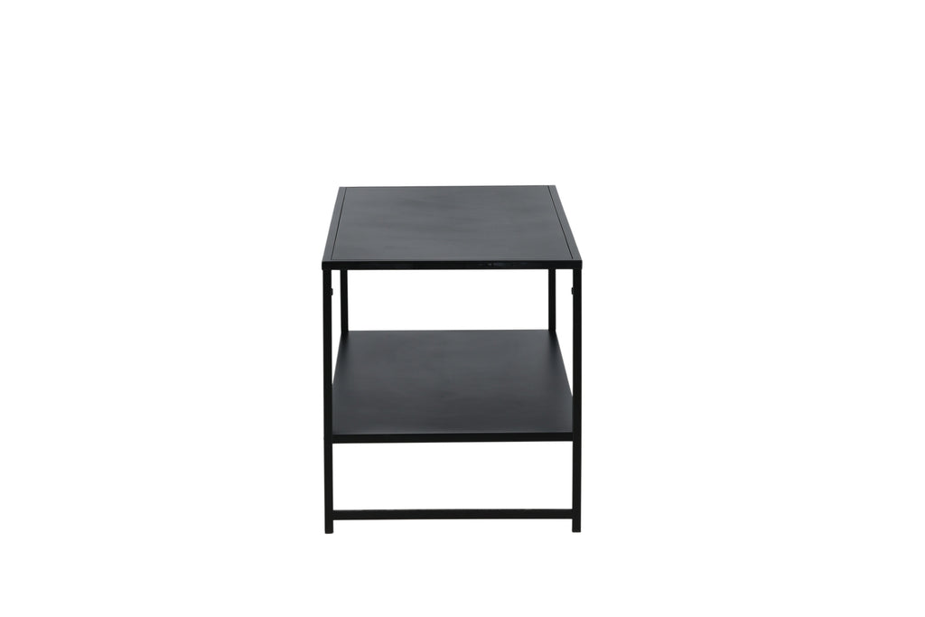 Staal sidobord svart stål