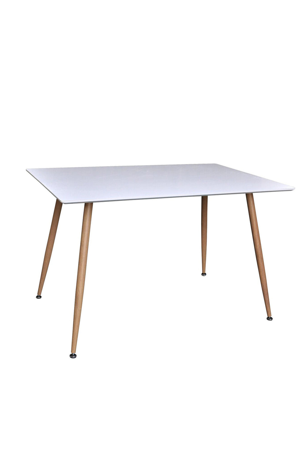 Polar matbord 120x75x75 cm vitt med ekimitation