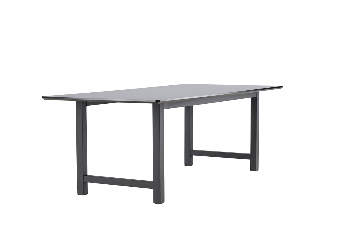 Count matbord 220x100 cm höjd 75 cm svart