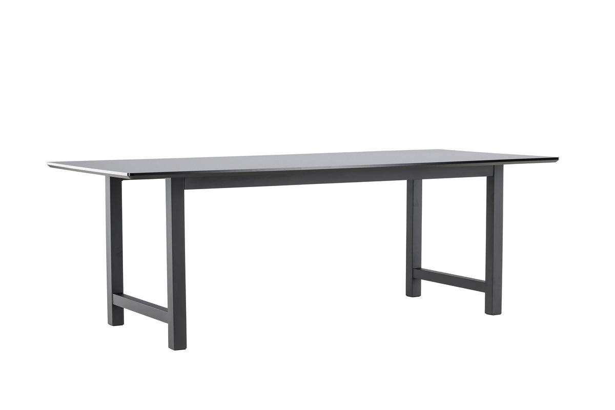 Count matbord 220x100 cm höjd 75 cm svart