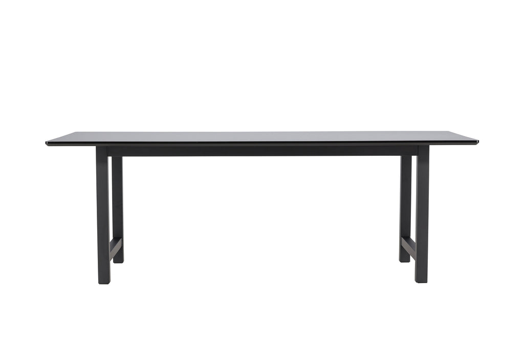 Count matbord 220x100 cm höjd 75 cm svart