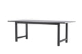 Count matbord 220x100 cm höjd 75 cm svart