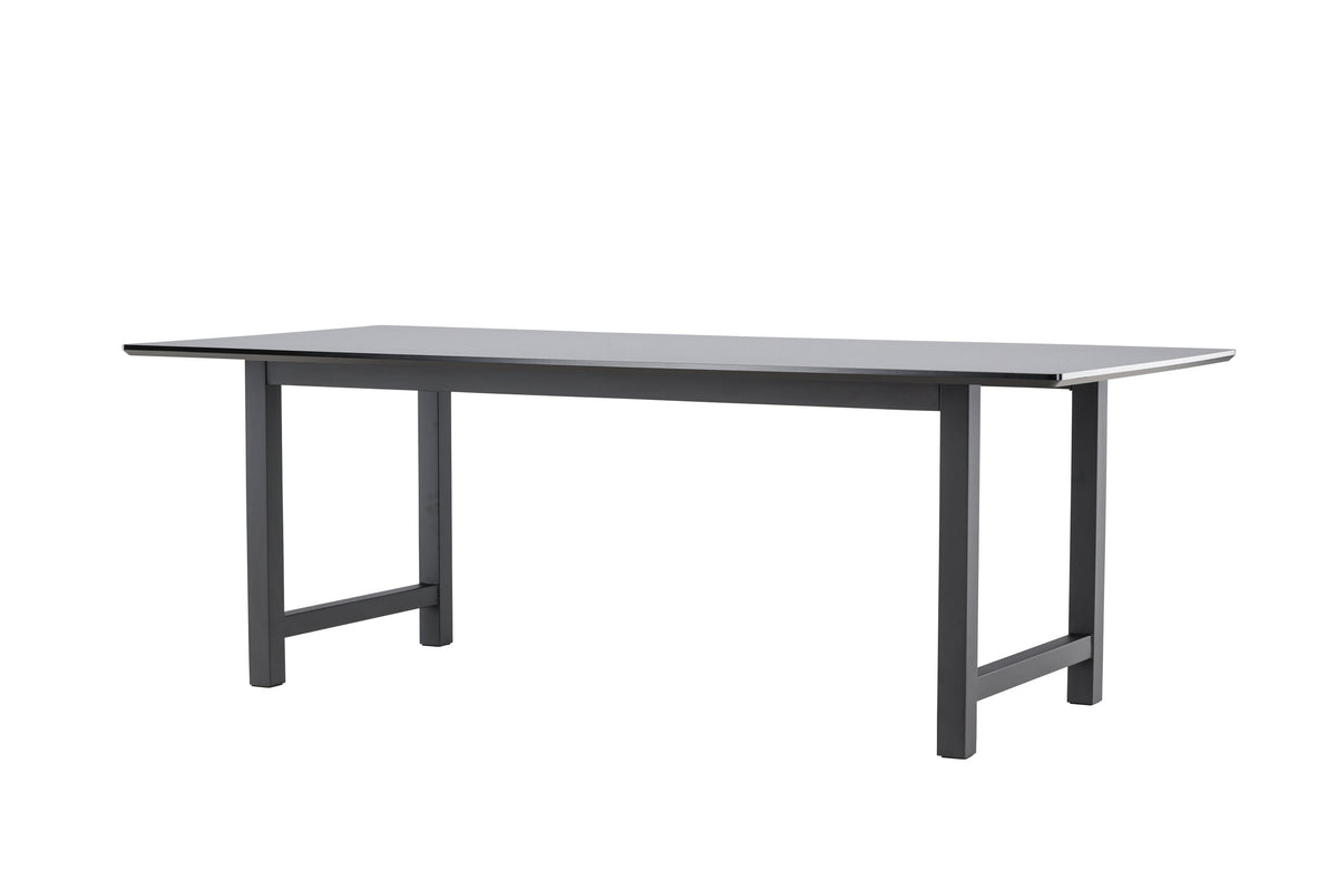Count matbord 220x100 cm höjd 75 cm svart