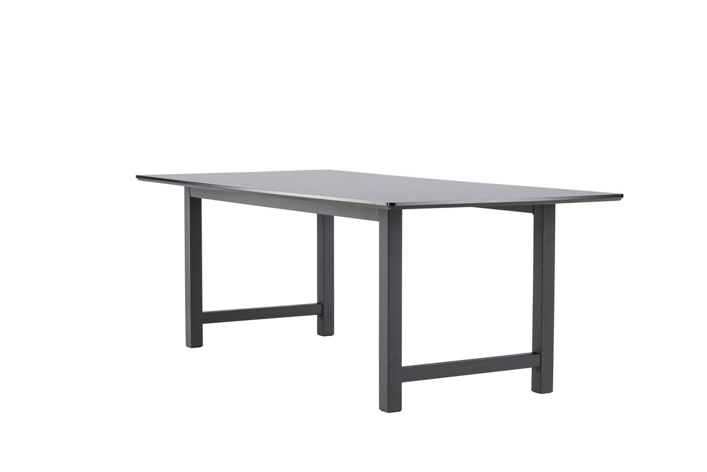Count matbord 220x100 cm höjd 75 cm svart