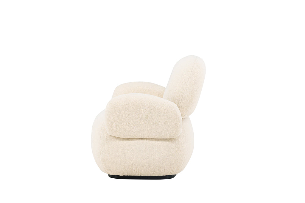 Sevilla fåtölj beige chenille