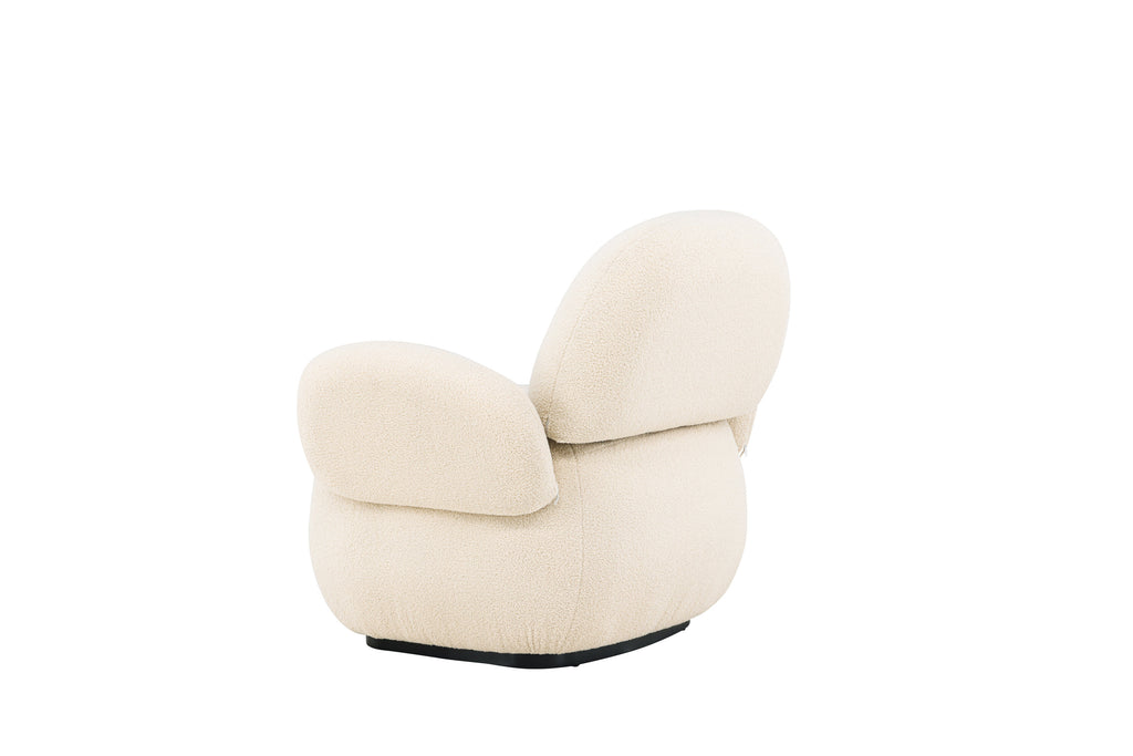 Sevilla fåtölj beige chenille