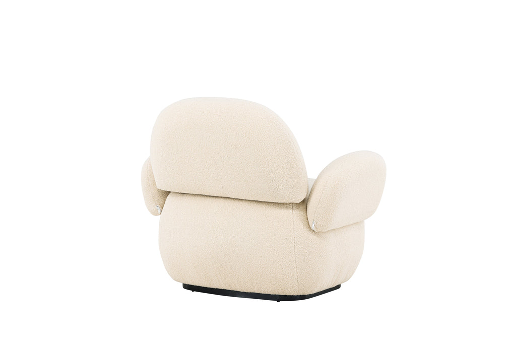 Sevilla fåtölj beige chenille