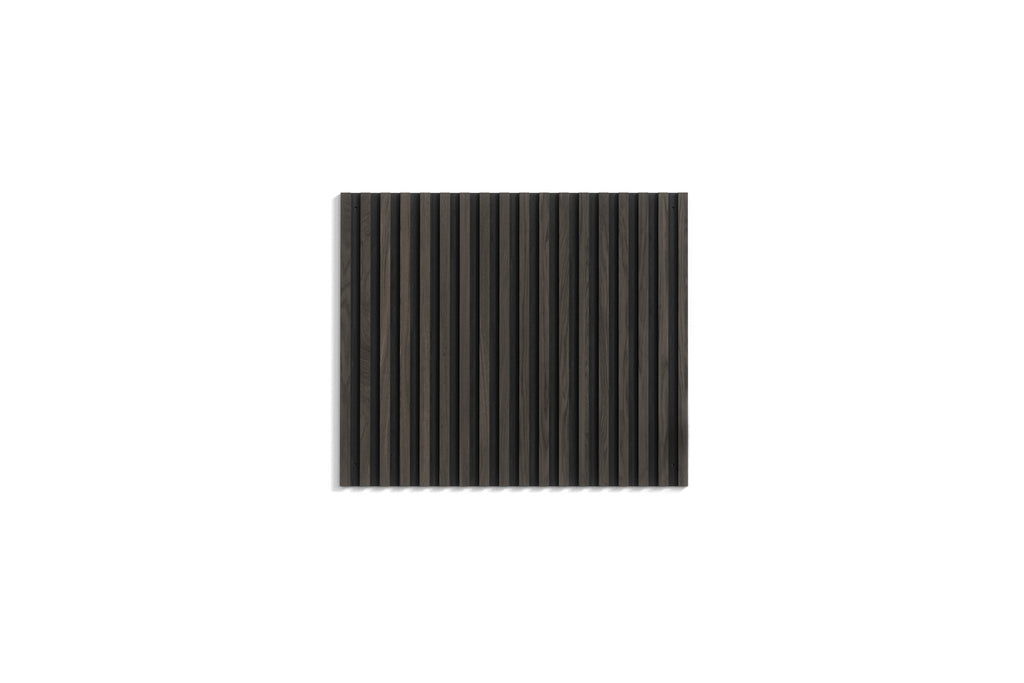 Pau sänggavel 94,5x80x2,8 cm svart/mockabrun MDF