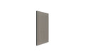 Nimes vägghängare 73x3x114 cm svart/vitlaserad MDF
