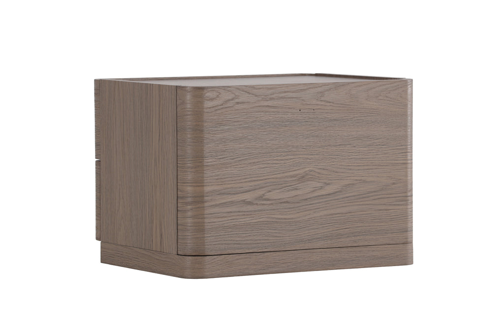 Noble byrå 50x35 cm mockabrun