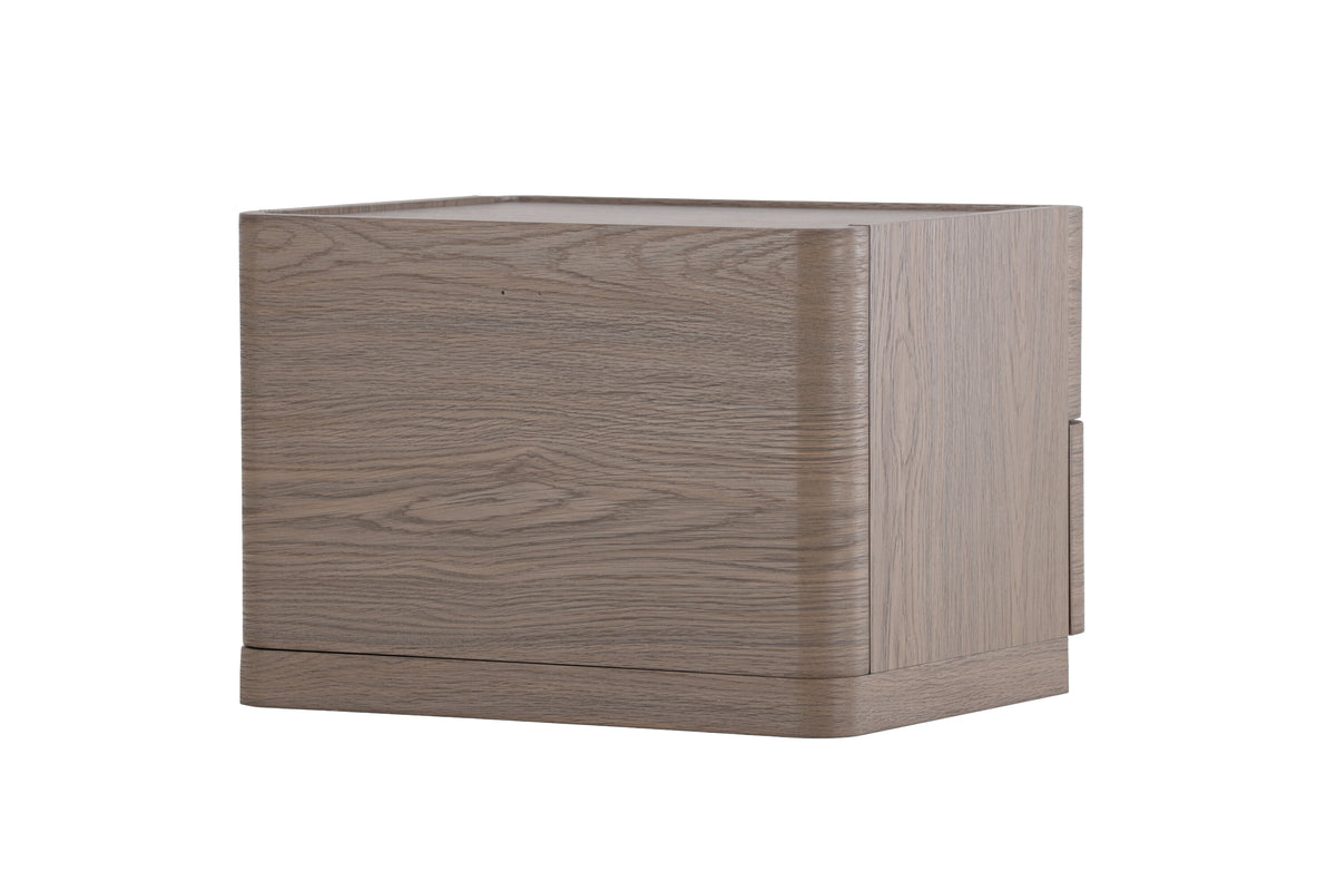 Noble byrå 50x35 cm mockabrun
