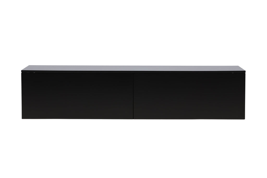 Frihamn byrå 160x35 cm svart MDF