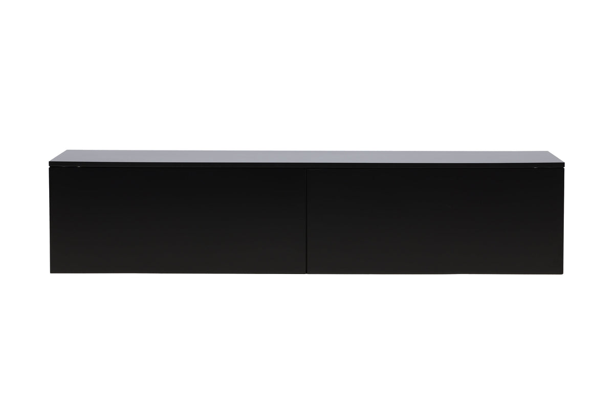 Frihamn byrå 160x35 cm svart MDF