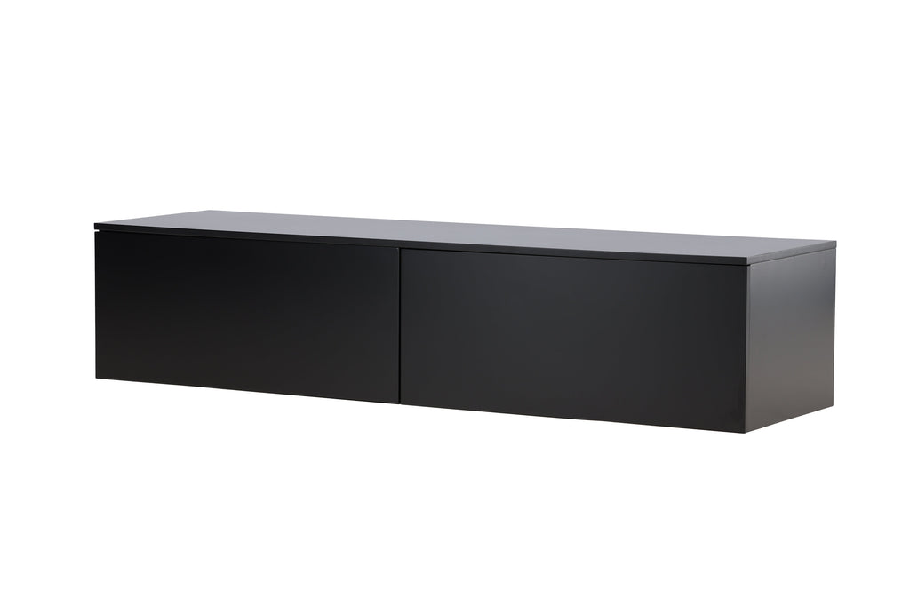 Frihamn byrå 160x35 cm svart MDF