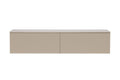Frihamn byrå 160x35 cm beige MDF
