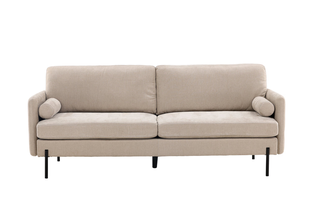 Antibes 3-sitssoffa beige tyg