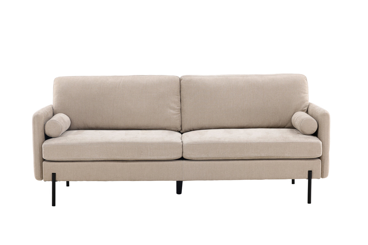 Antibes 3-sitssoffa beige tyg