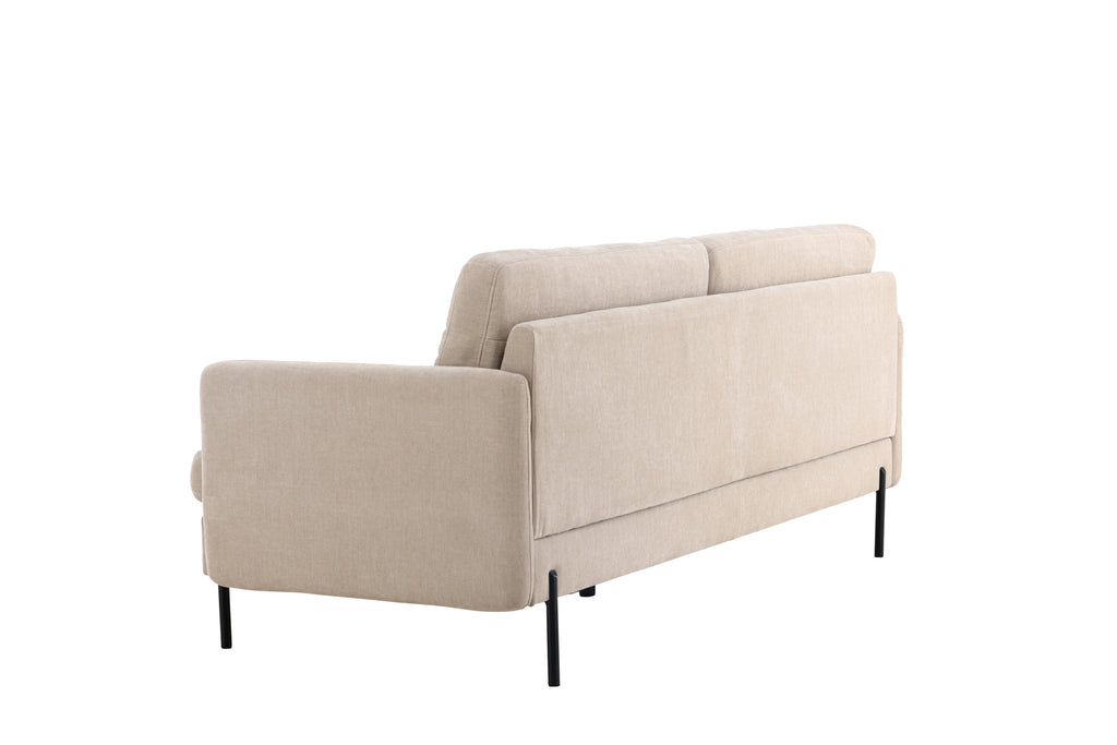 Antibes 3-sitssoffa beige tyg