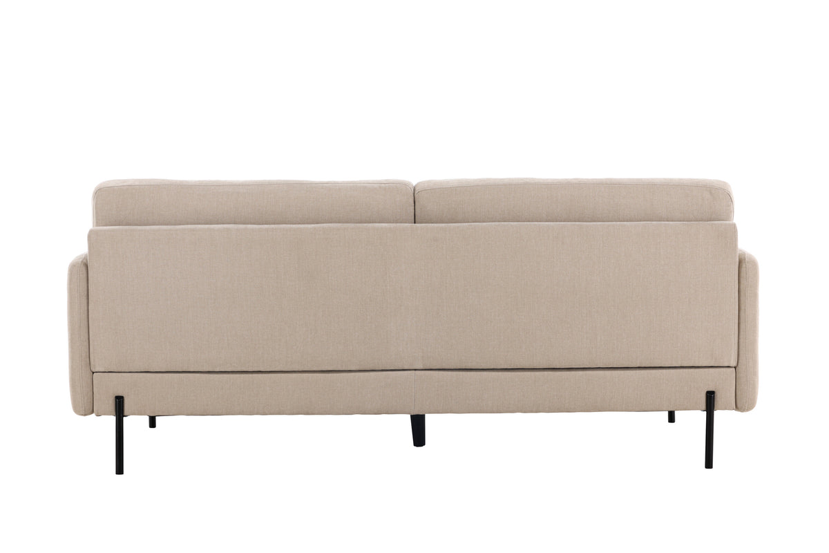 Antibes 3-sitssoffa beige tyg