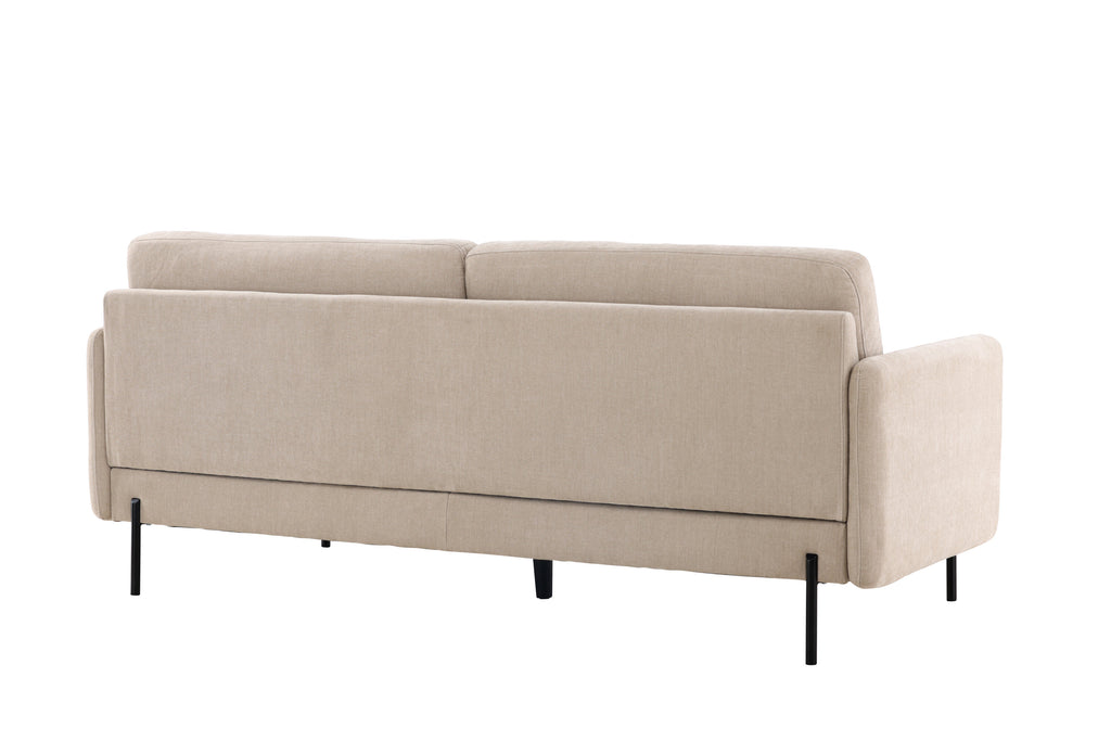 Antibes 3-sitssoffa beige tyg