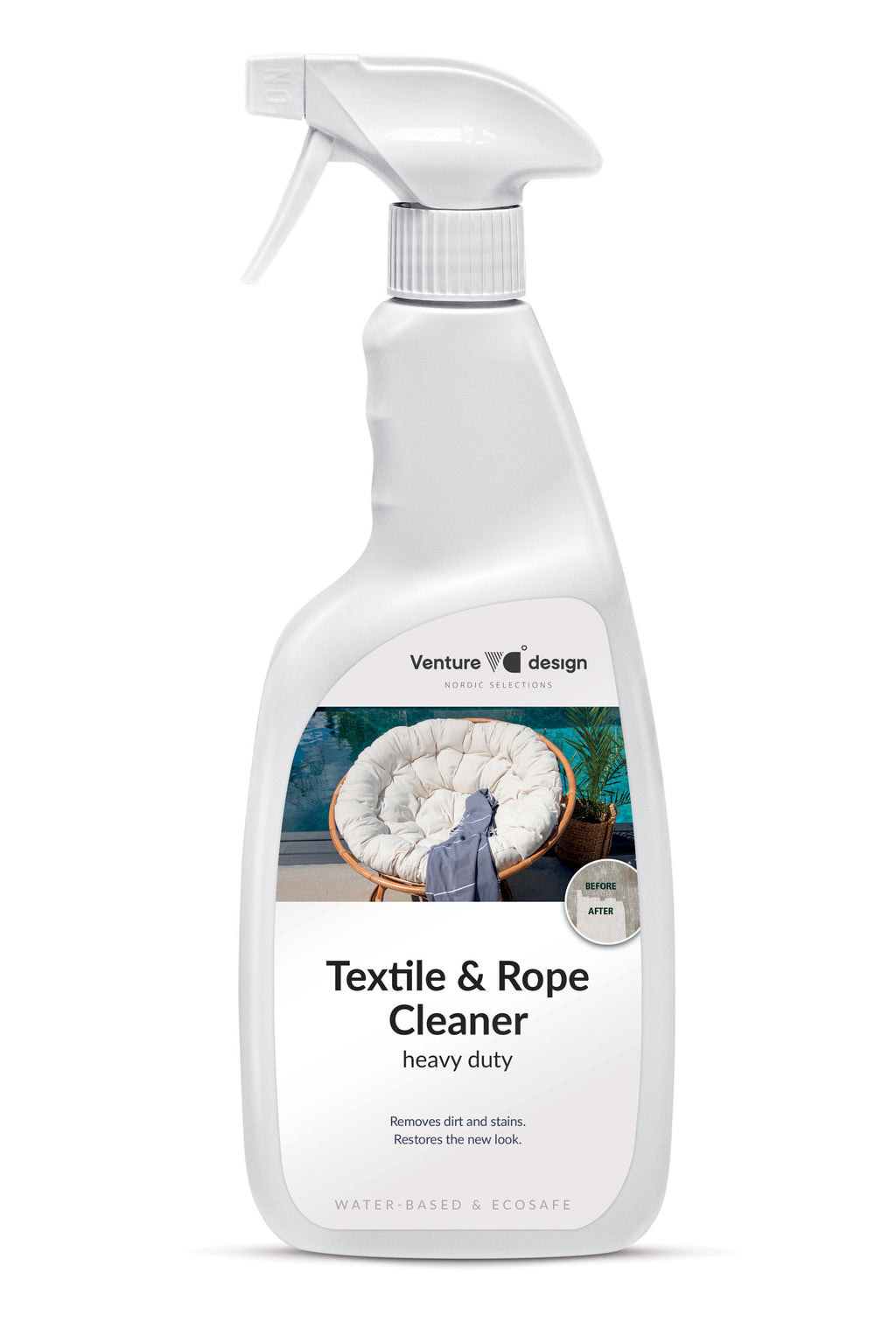 Bold rengöringsmedel för textil och rep 750 ml transparent