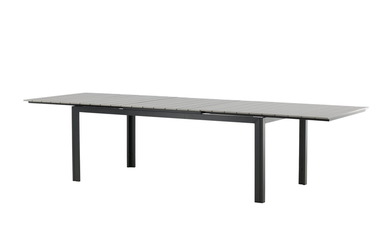 Levels rektangulärt matbord 229/310 cm svart/grått