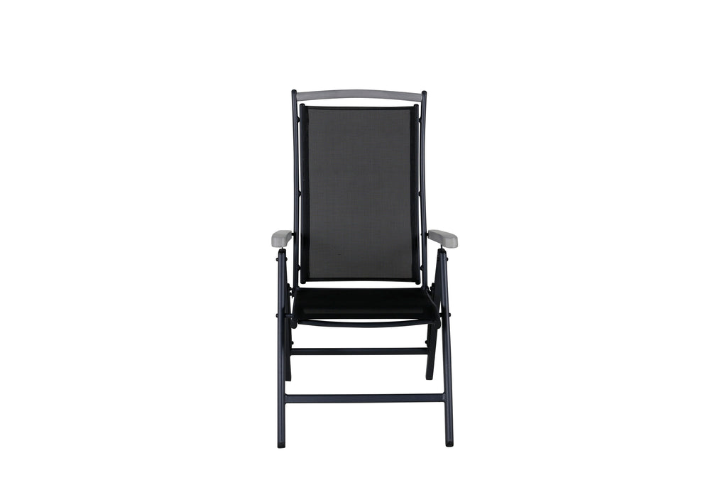 Albany positionsstol med 5 lägen 2-pack svart