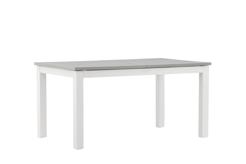 Albany matbord 152/210 cm vitt/grått