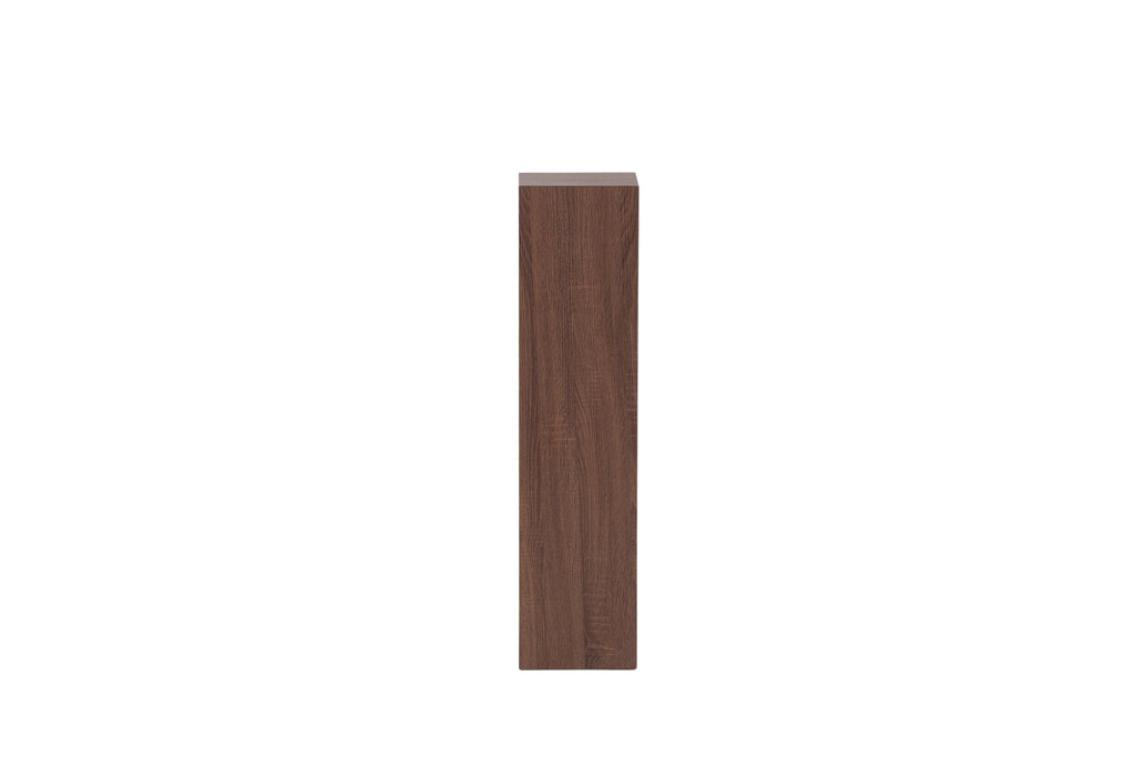 Ramsvik hög förvaringsmöbel brun MDF och stål