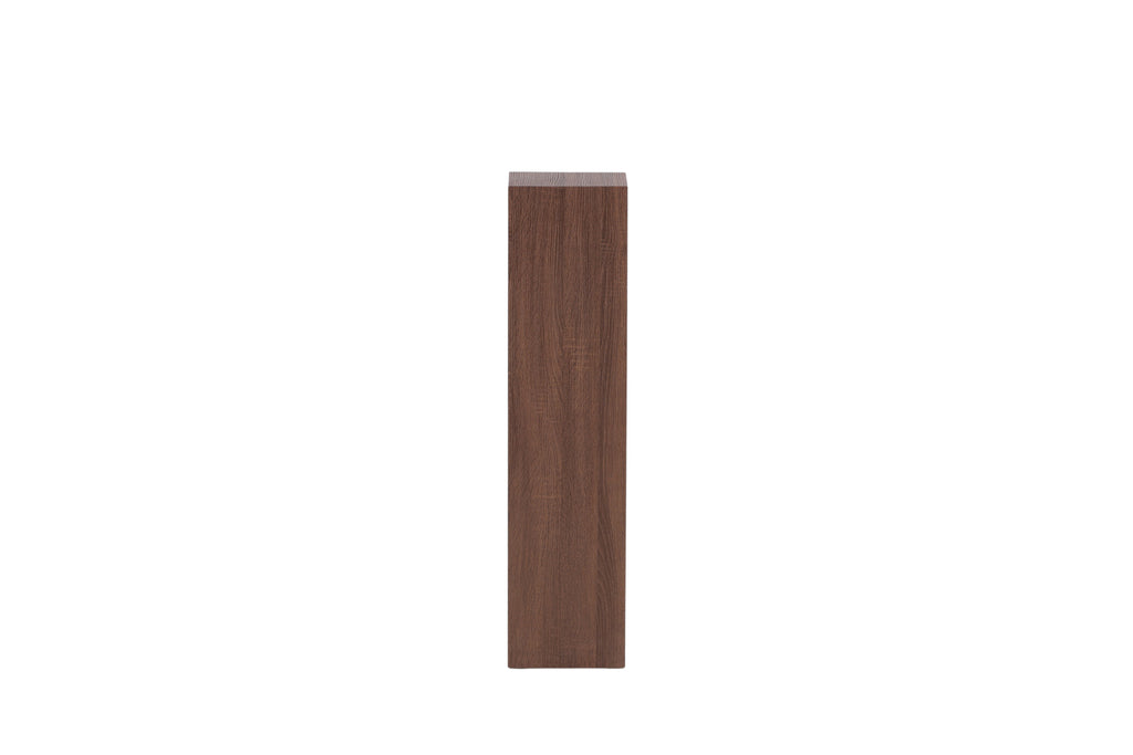 Ramsvik hög förvaringsmöbel brun MDF och stål