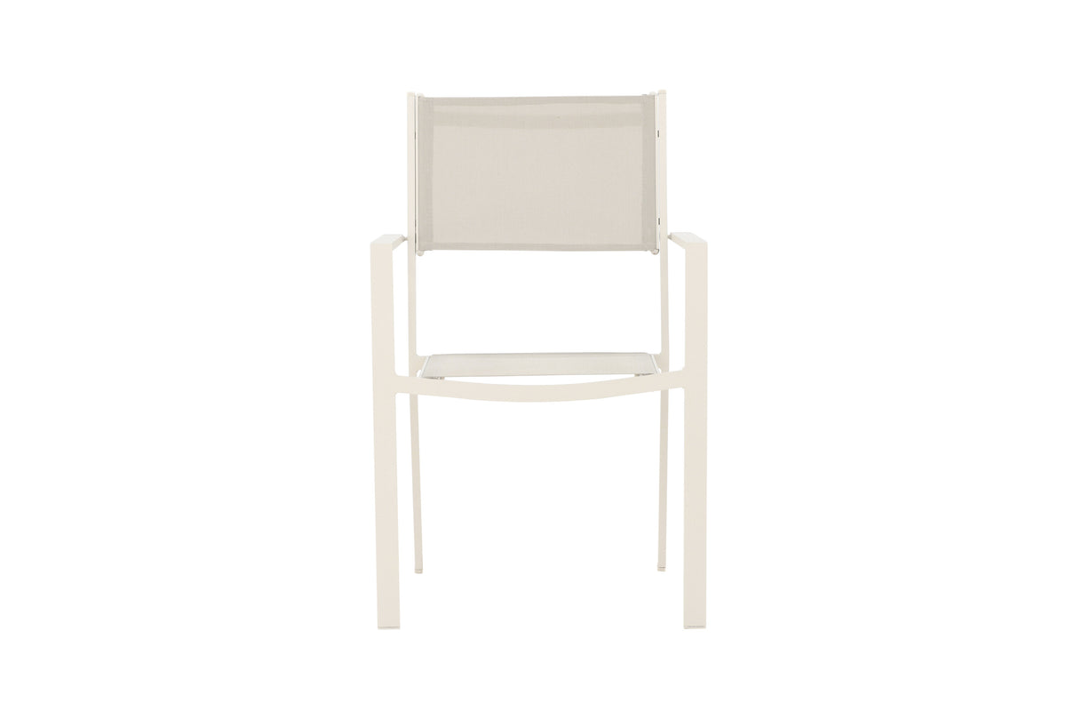 Copacabana stapelbar matstol 2-pack beige