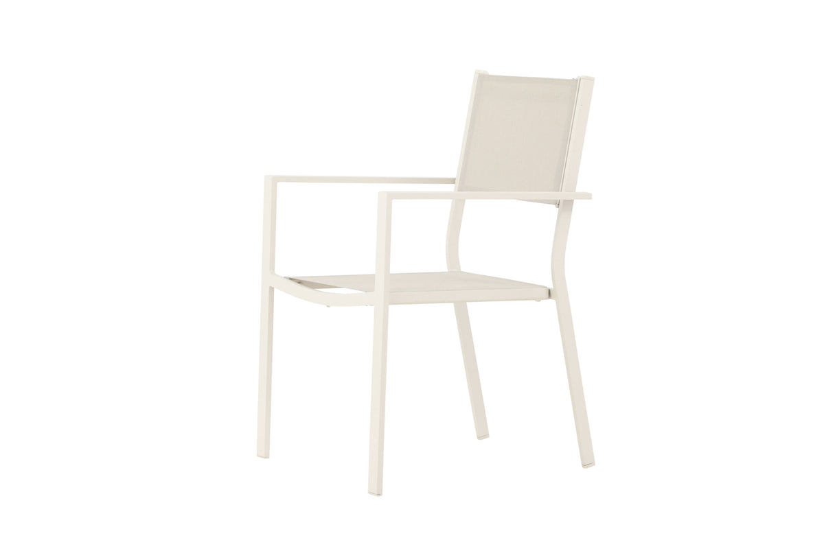 Copacabana stapelbar matstol 2-pack beige