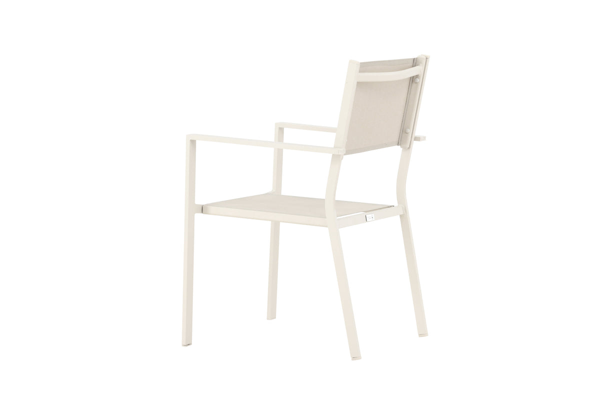 Copacabana stapelbar matstol 2-pack beige