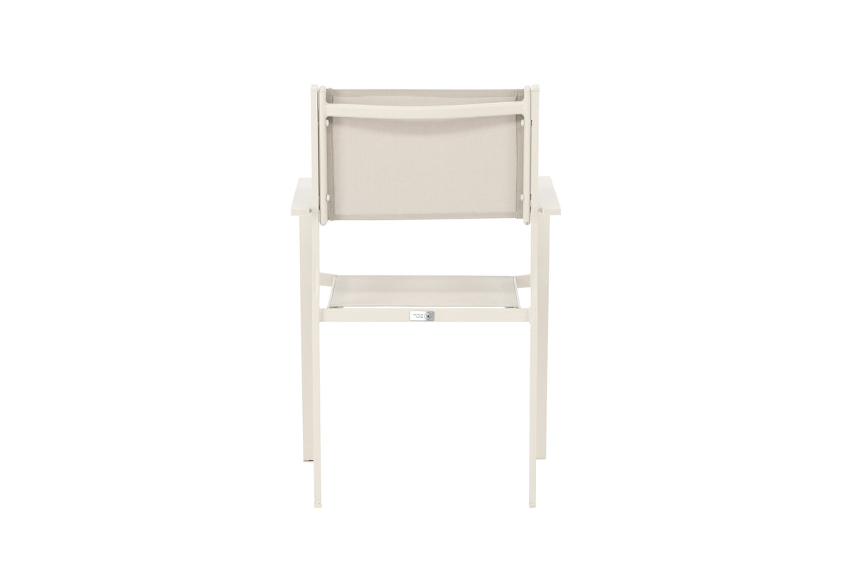Copacabana stapelbar matstol 2-pack beige