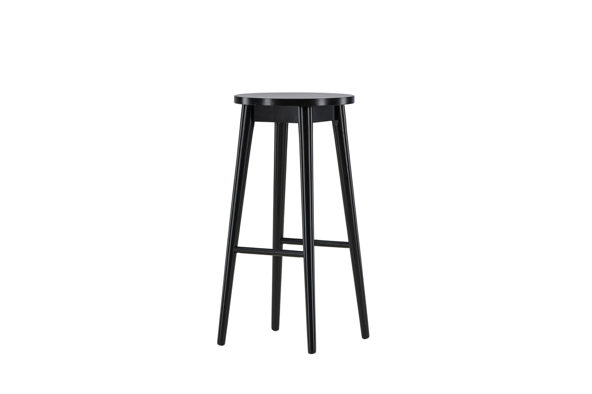 Mollösand barstol 2-pack svart trä