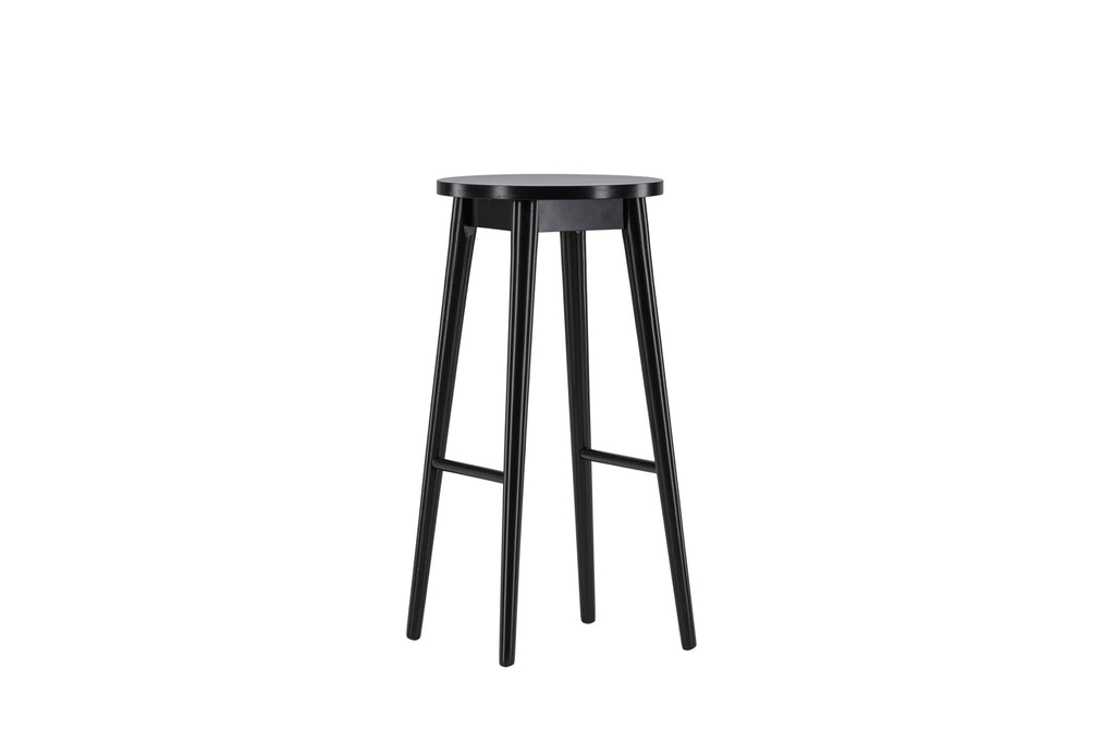 Mollösand barstol 2-pack svart trä