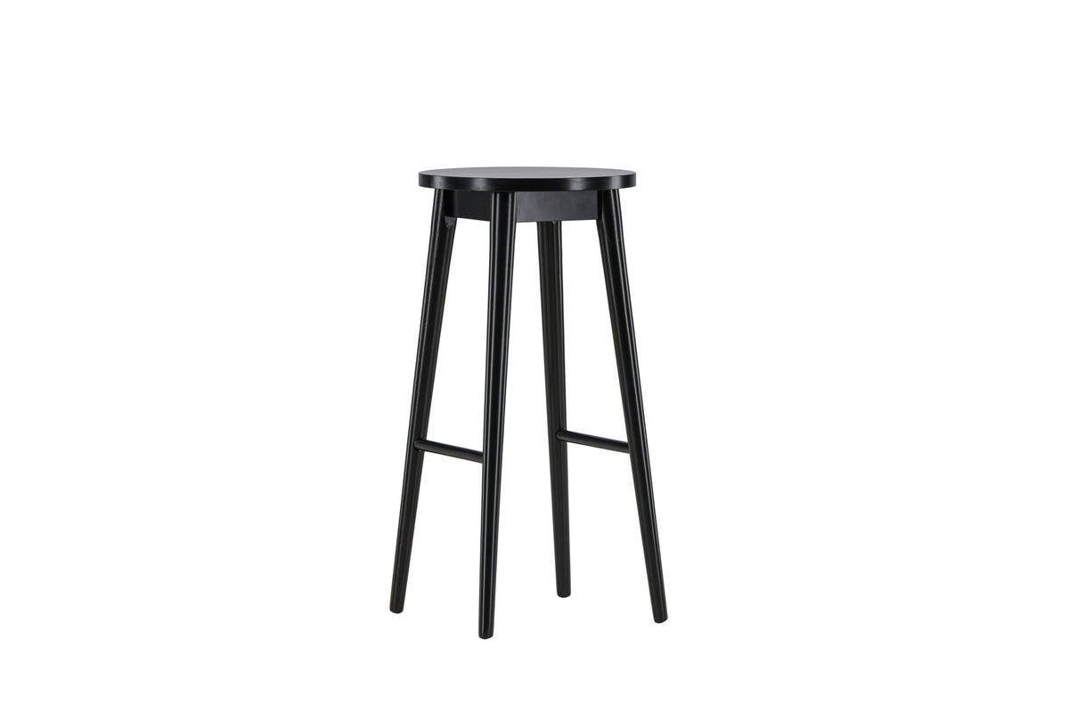 Mollösand barstol 2-pack svart trä