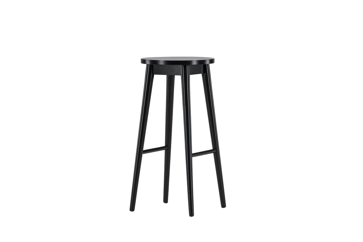Mollösand barstol 2-pack svart trä