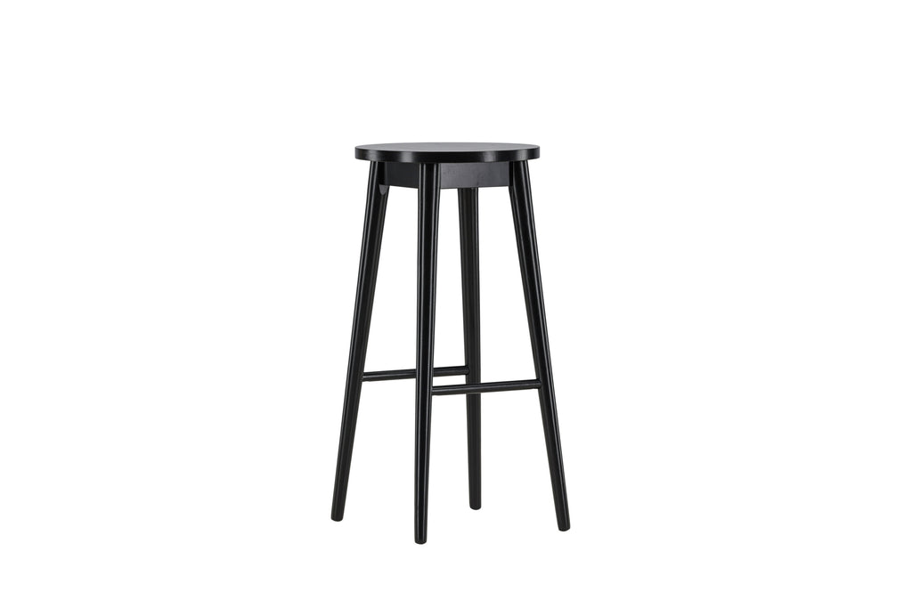 Mollösand barstol 2-pack svart trä