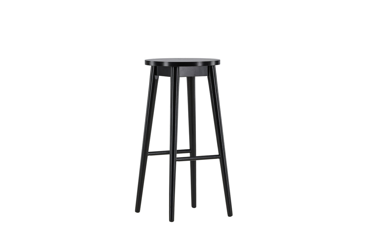 Mollösand barstol 2-pack svart trä