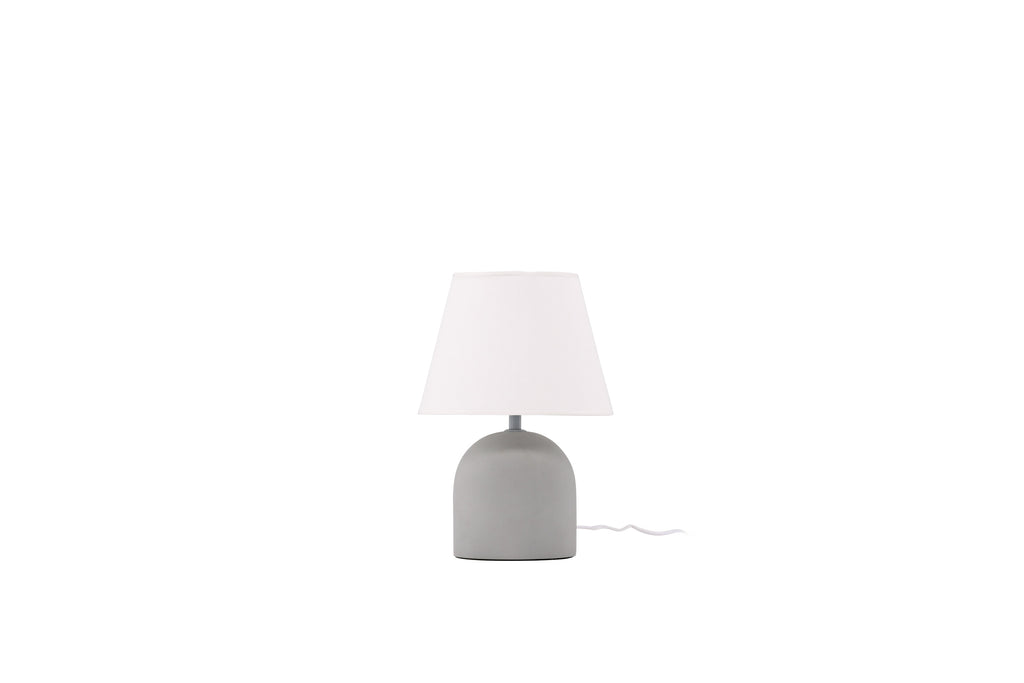 Styrsö bordslampa betong och linne