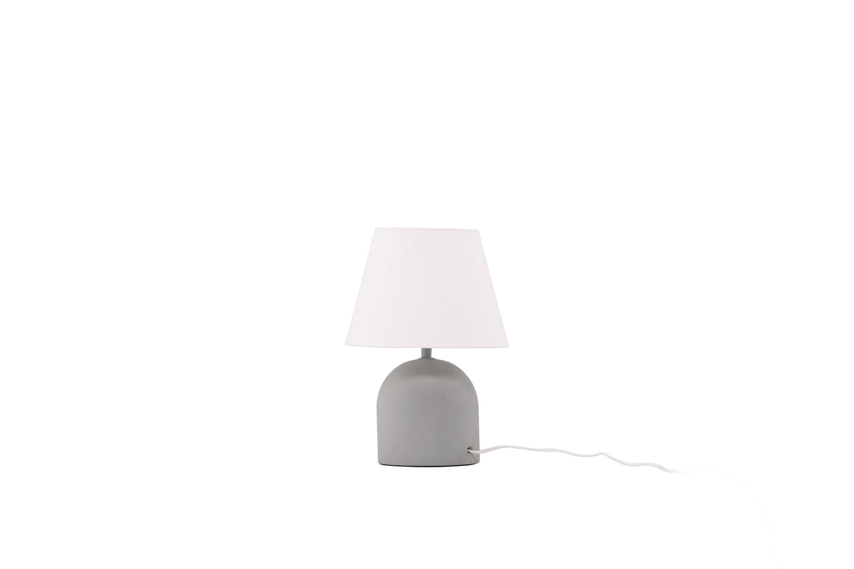 Styrsö bordslampa betong och linne