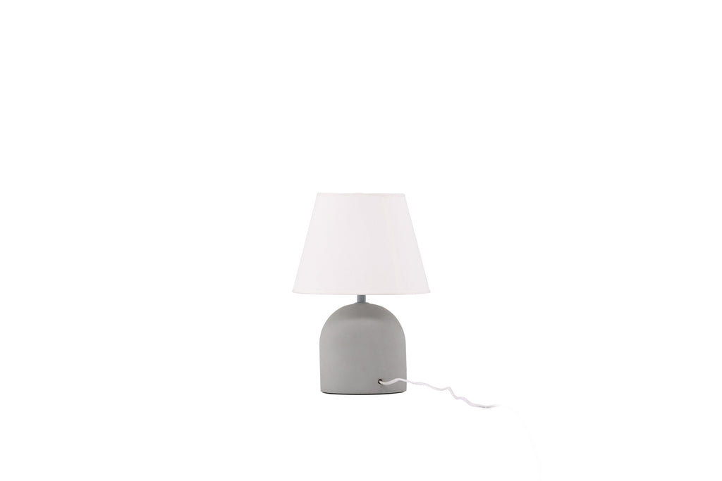 Styrsö bordslampa betong och linne