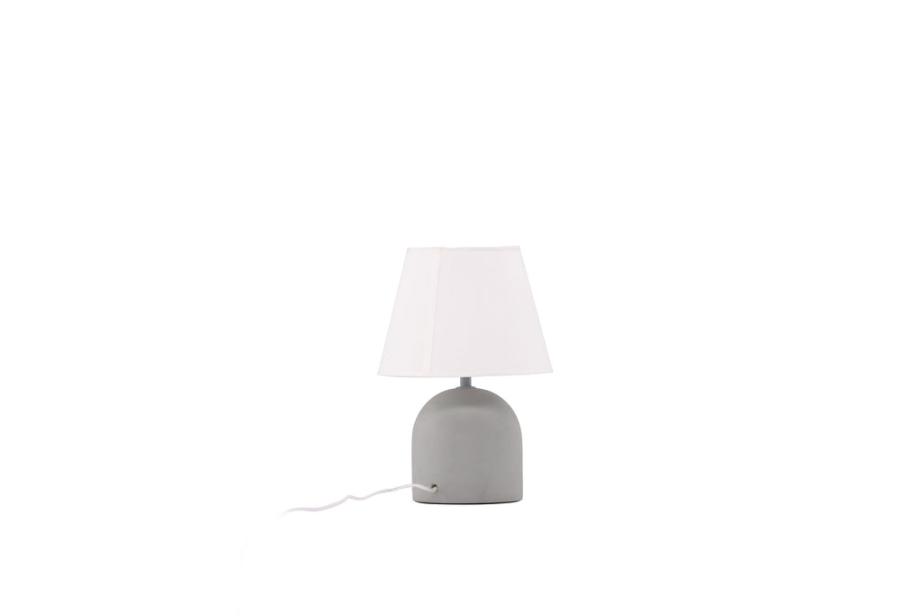 Styrsö bordslampa betong och linne