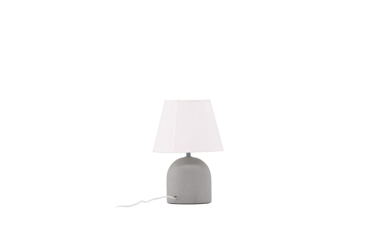 Styrsö bordslampa betong och linne