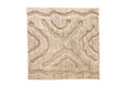 Trondheim x Josefin Lustig ullmatta 400x400 cm beige/vit