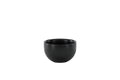 Posh ljusstake 9x6 cm mattsvart stengods