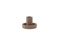 Ceco ljusstake 11x6 cm brun